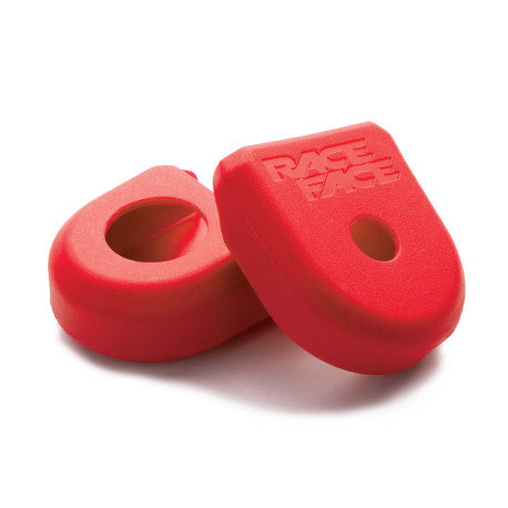 Schutz für RACE FACE BOOT PEDAL ALU Kurbeln Rot