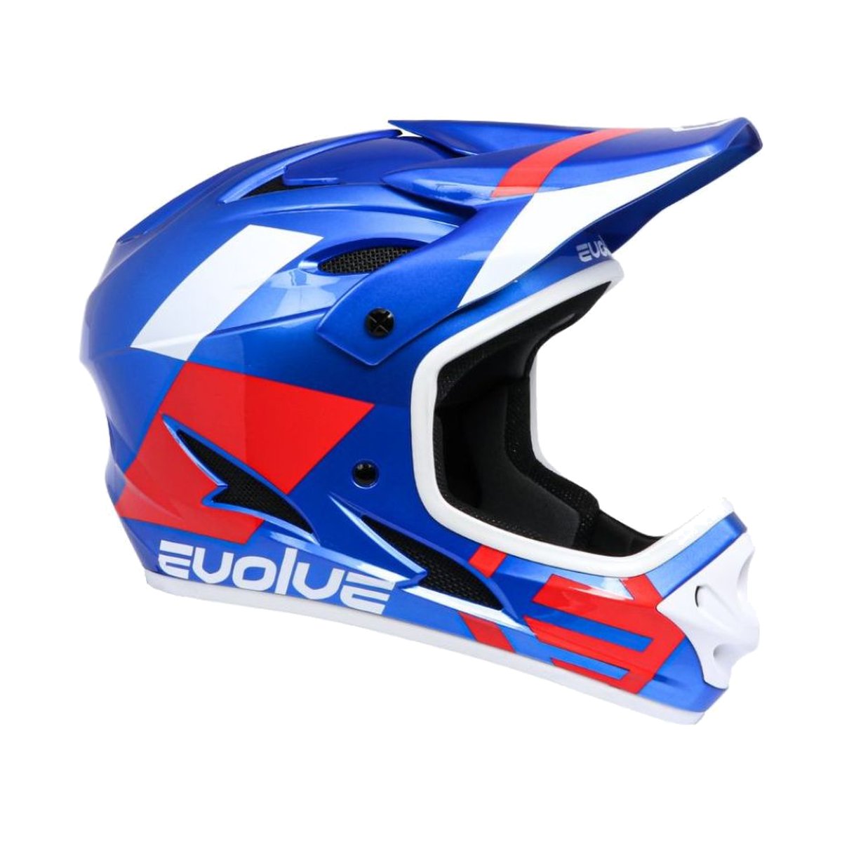 Helm Evolve Storm Blau und Rot
