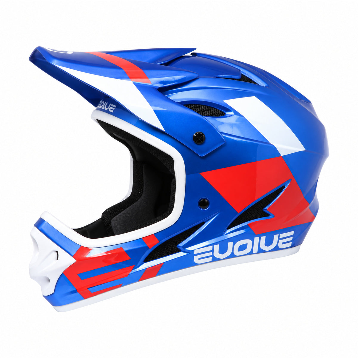 Helm Evolve Storm Blau und Rot