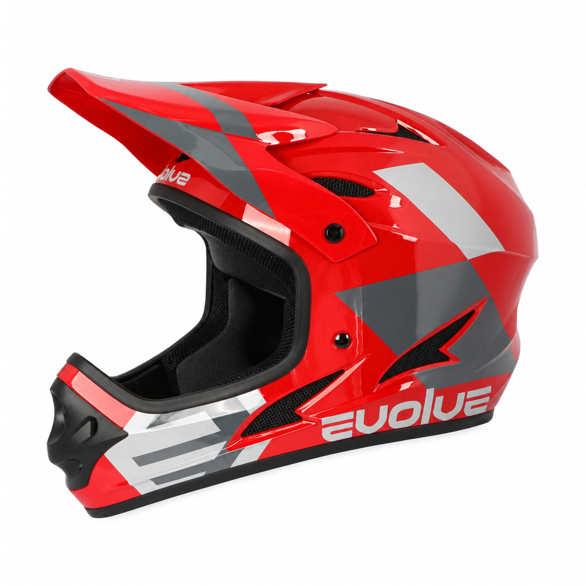 Evolve Storm Helm Rot und Grau