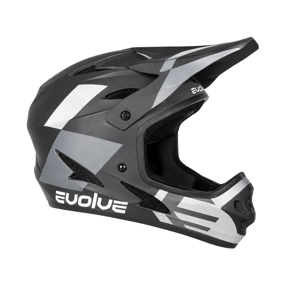 Evolve Storm Helm Mattschwarz