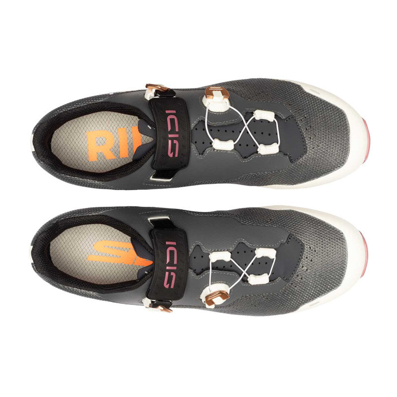 MTB-Schuhe XC/Gravel SIDI DOMINATOR X Frau Anthrazit/Weiß