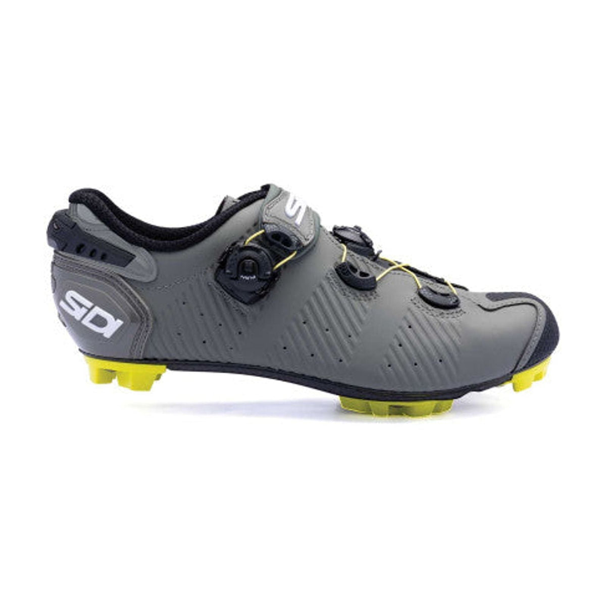 MTB-Schuhe SIDI DRAKO 2S SRS Military-Grau/Gelb