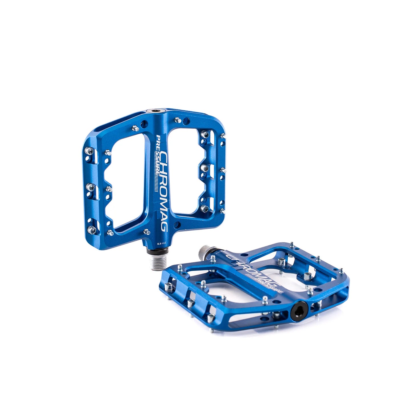 Pedale flach CHROMAG PRESSURE Blau