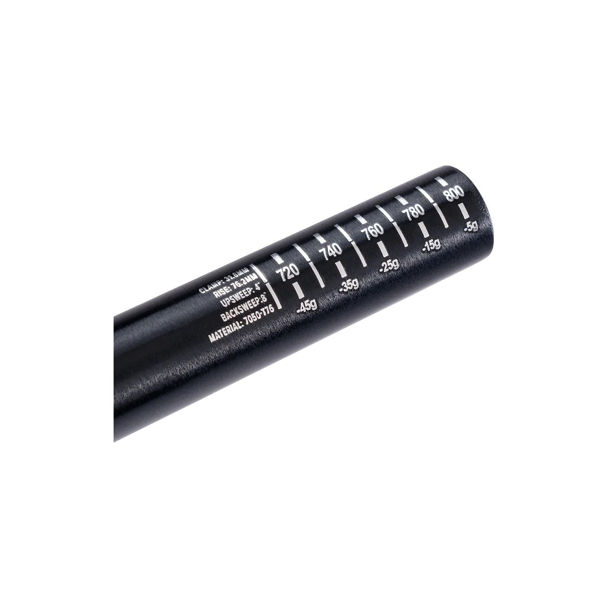 Lenker PROTAPER 810 A76 31.8 Poliert Schwarz Rise 3