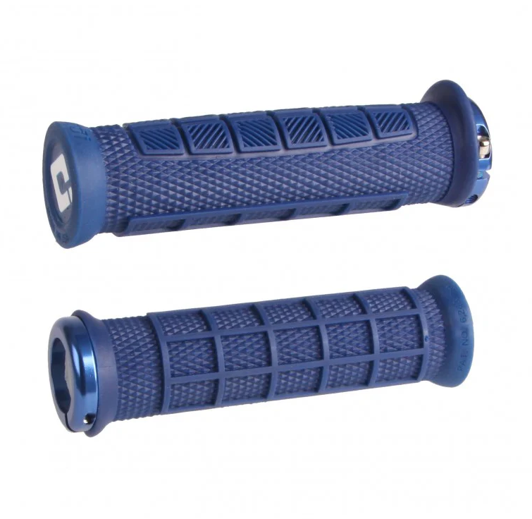 ODI ELITE PRO V2.1 Lock-on 130 mm Grips Blau