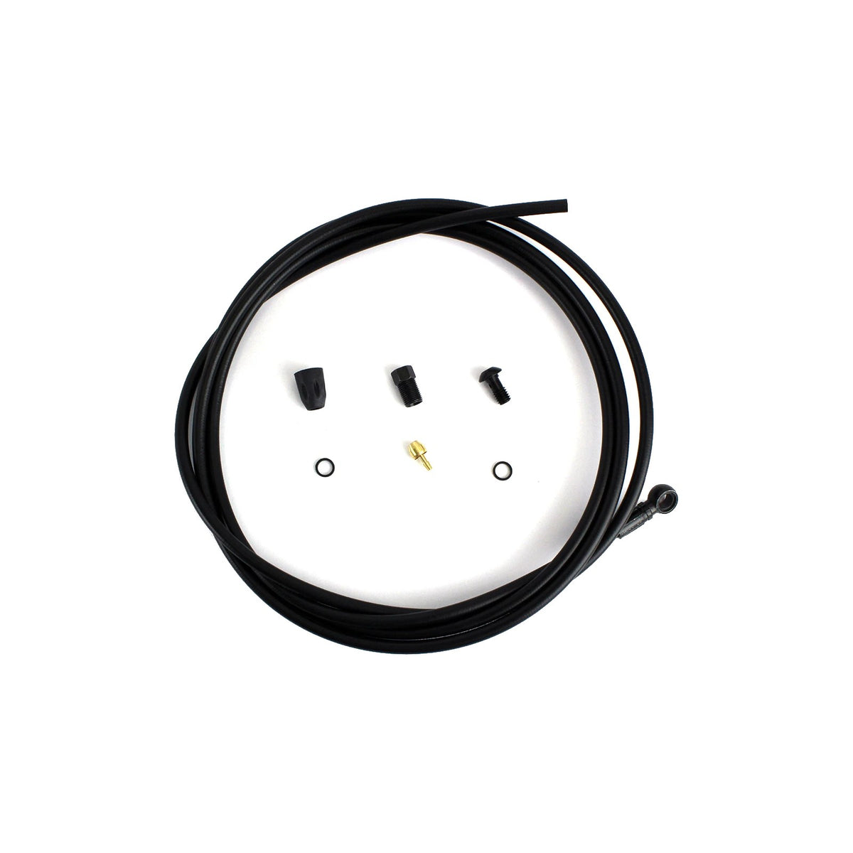 Bremsleitung HAYES Dominion/El Camino/Stroker Ace/Carbon/Gram/Trail Schwarz 200 cm (hinten)