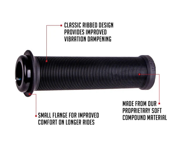 Grips ODI LONGNECK V2.1 Lock-on 135 mm Schwarz