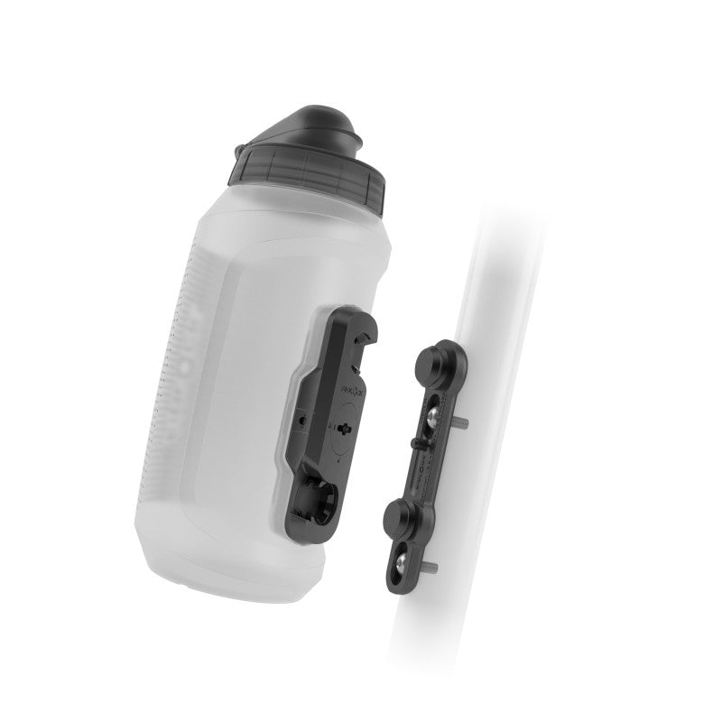 FIDLOCK TWIST COMPACT Transparent Trinkflaschen- und Flaschenhalter-Set