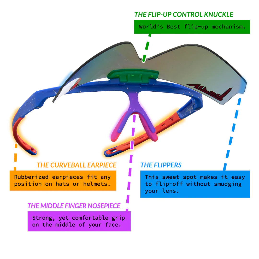 Brille PIT VIPER THE ALL STAR Flip Offs