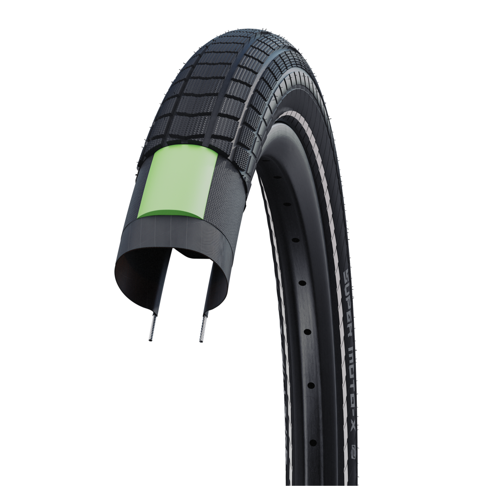 SCHWALBE SUPER MOTO-X 27.5x2.80 ADDIX DD RaceGuard Tubetype Starrer Reifen