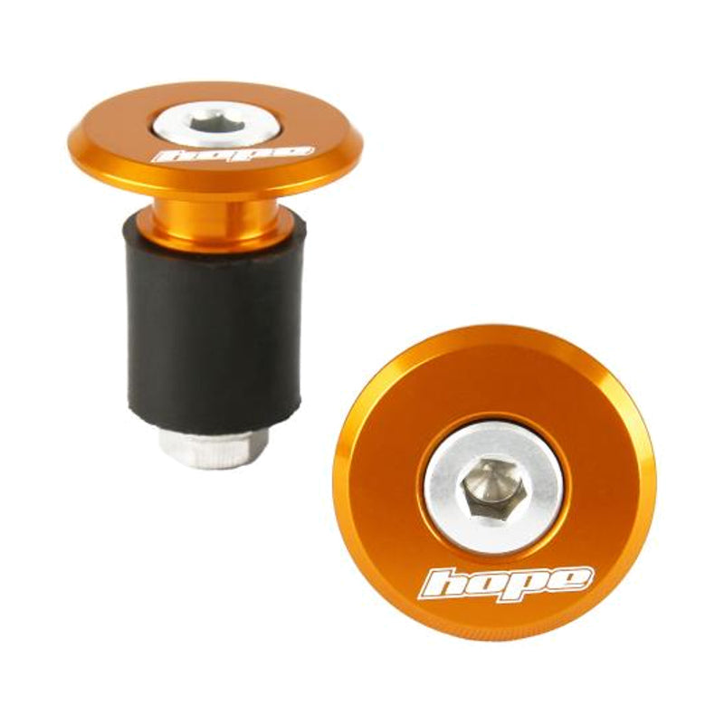 Paar Lenkerendkappen HOPE GRIP DOCTOR Orange