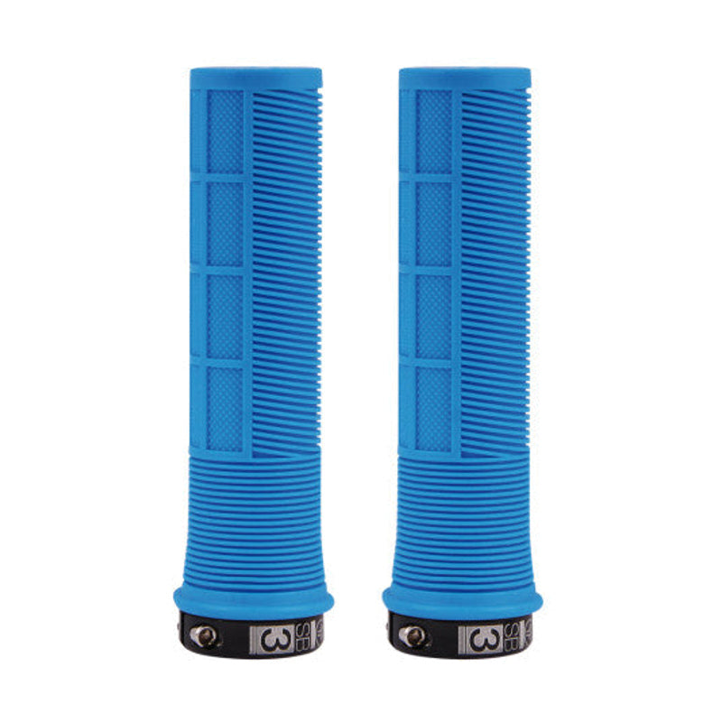 SB3 RACE EN Lock-On Grips 130 mm Blau