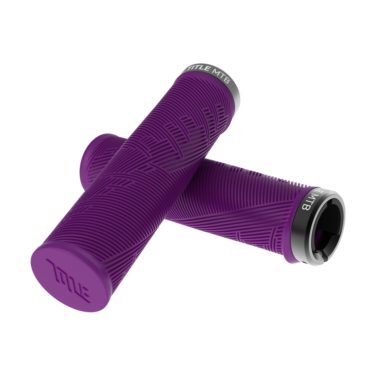 Grips Title MTB FORM Lock-On XL Violett – Detailansicht