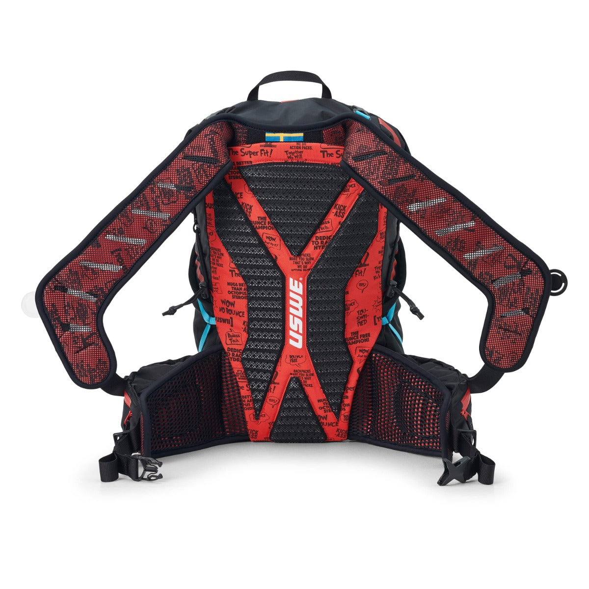 USWE HAJKER 18 L Rucksack Schwarz/Rot