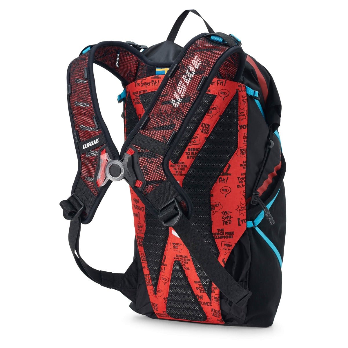 USWE HAJKER 18 L Rucksack Schwarz/Rot