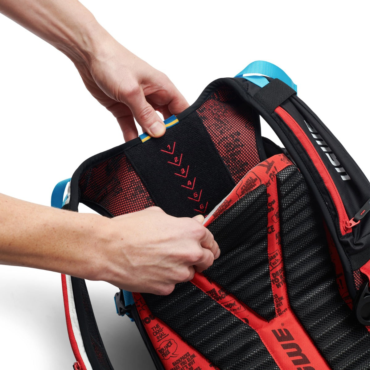 USWE HAJKER 18 L Rucksack Schwarz/Rot