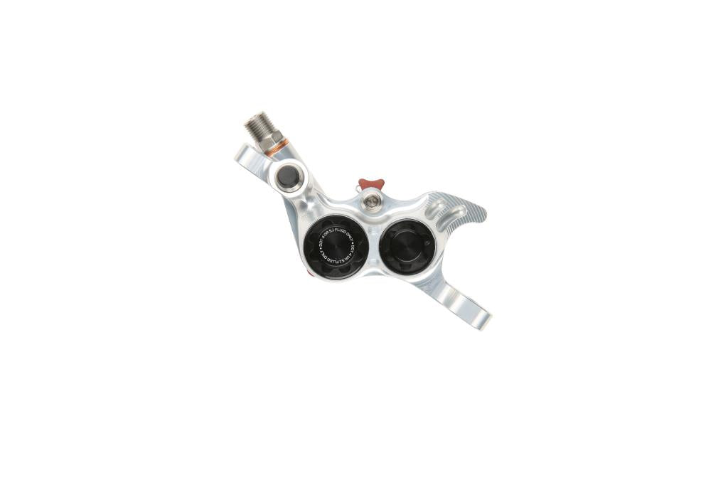 HOPE RX4+ SL PM 4-Kolben Bremssattel DOT Silber