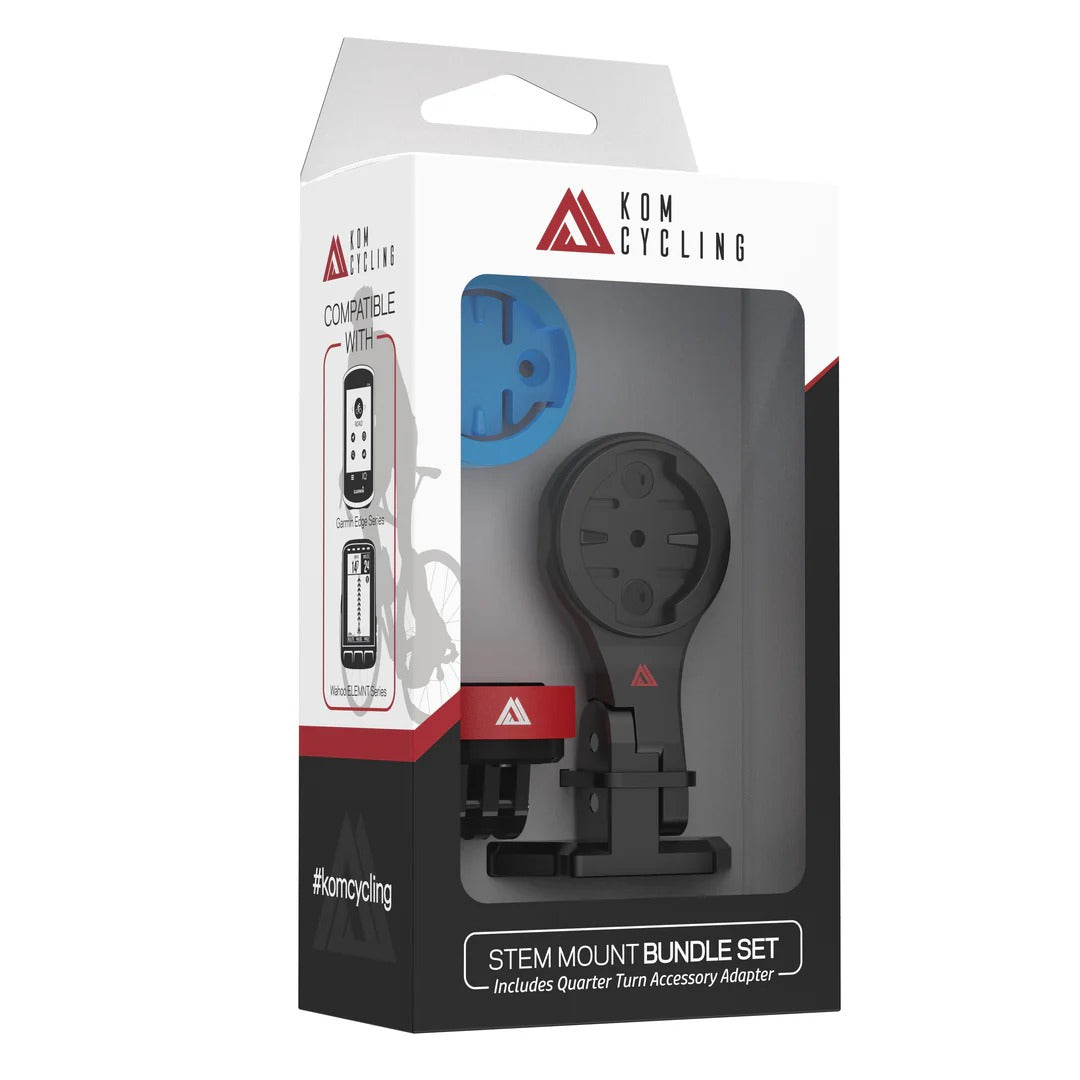 Kit KOM CYCLING GPS und GOPRO Vorbauhalterung