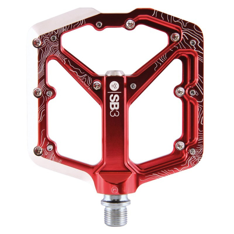 Plattformpedale SB3 SPECTRUM Rot – Probikeshop