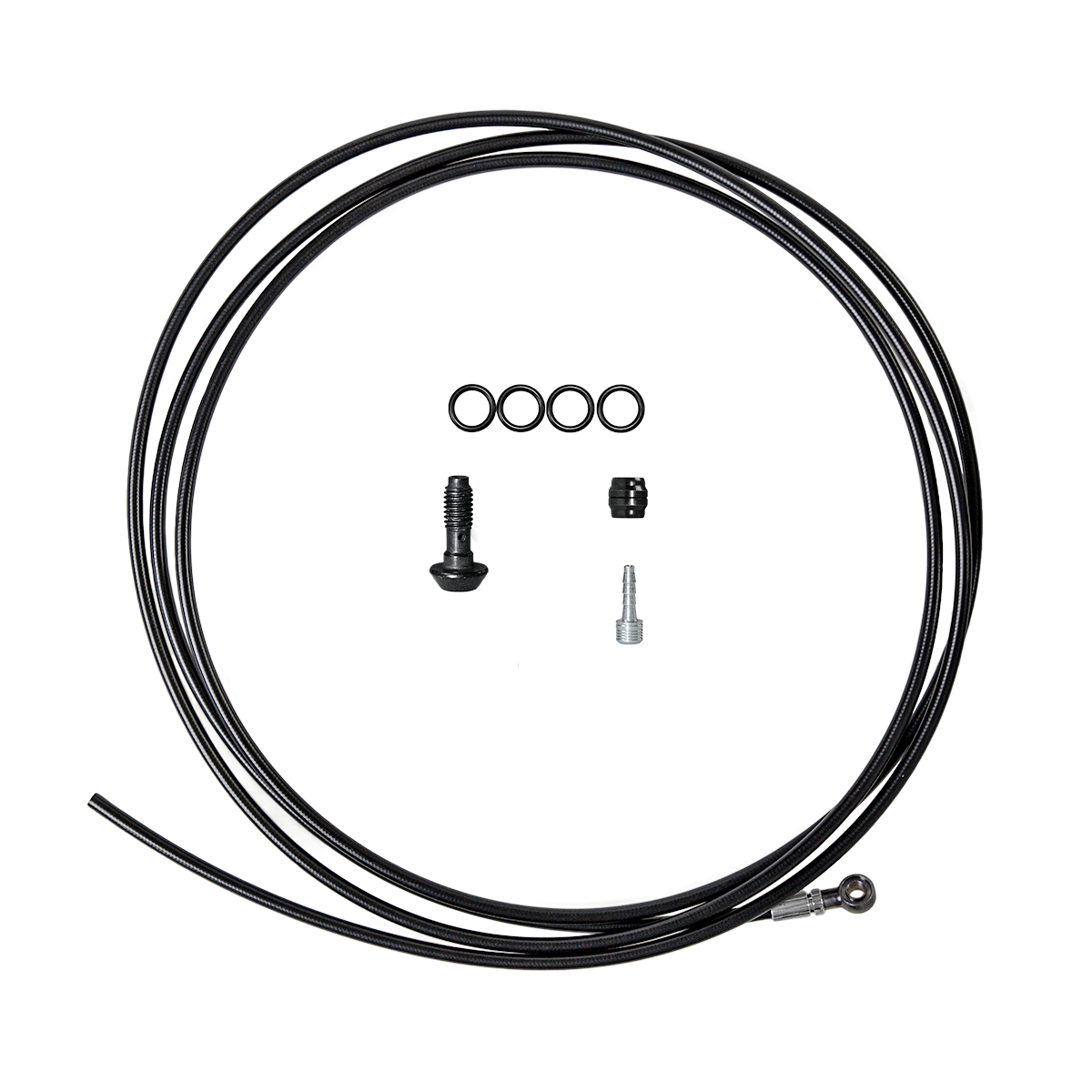 MAGURA Banjo Bremsleitungssatz - 90° Schwarz