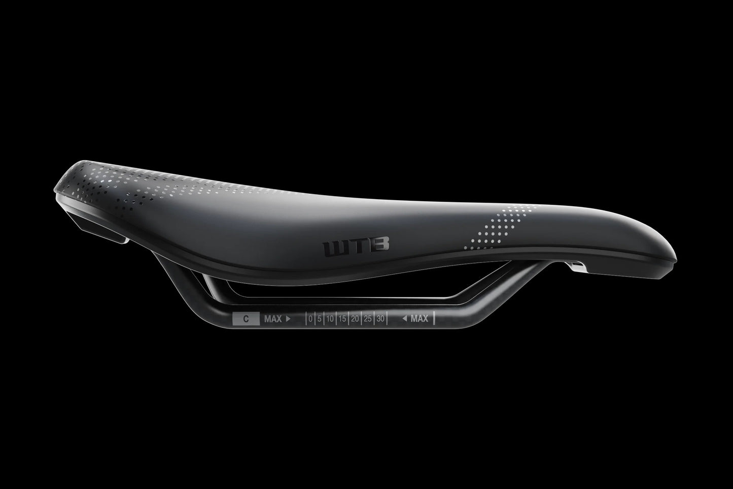 WTB-Sattel SOLANO SL 142mm Schienen Carbon Schwarz