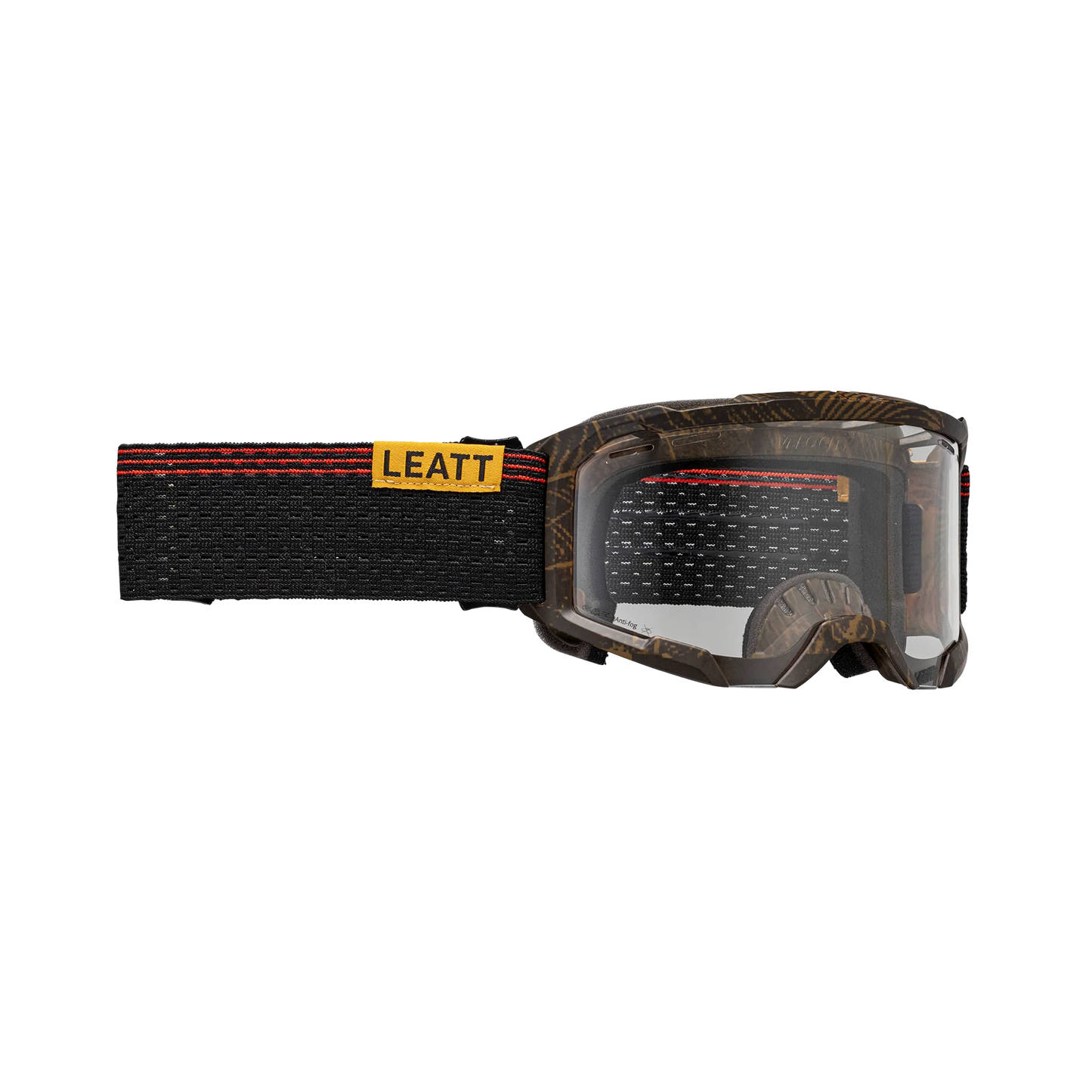 Maske LEATT VELOCITY 4.0 MTB X-FLOW Braun CLEAR 83 VLT
