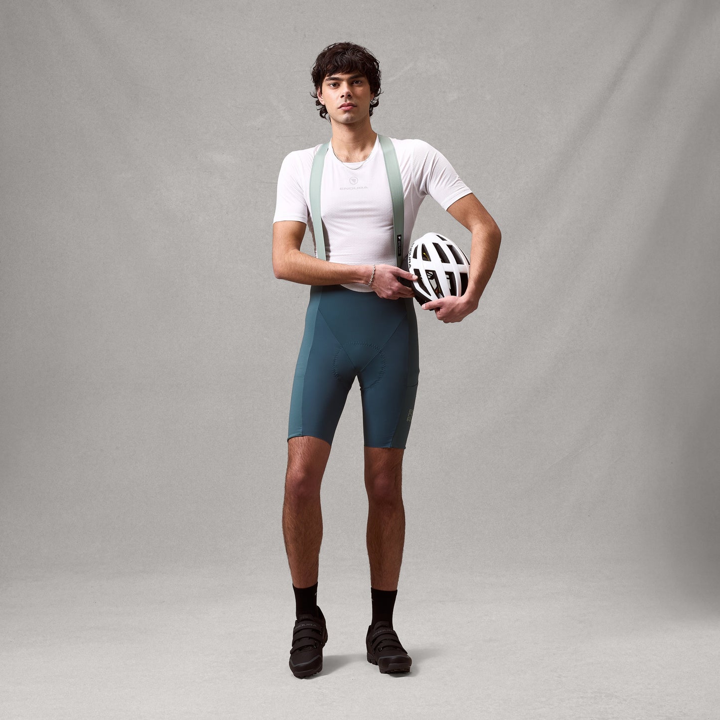 Kurze Trägerhose ENDURA ALLTRACK RIDE Teal
