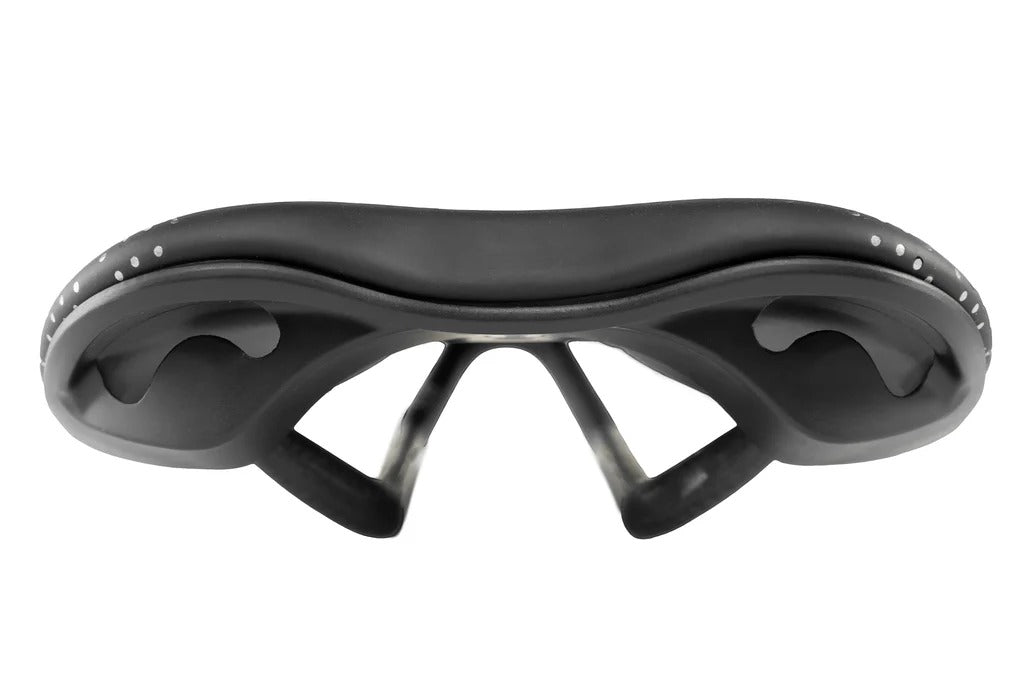 WTB-Sattel GRAVELIER 140mm Rails Titane Schwarz