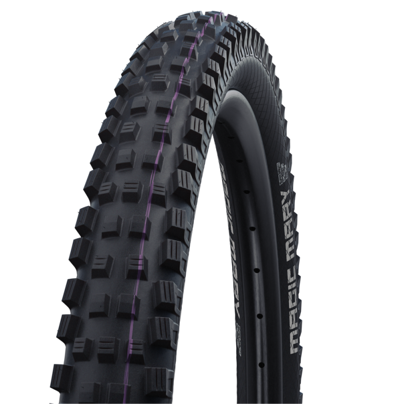 Reifen SCHWALBE MAGIC MARY 27.5x2.60 ADDIX ULTRASOFT SUPERDOWNHILL Tubeless Ready Weich Schwarz