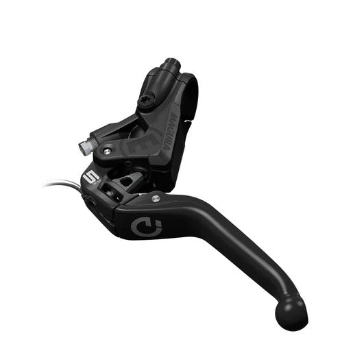 Kompletter MAGURA MT5e Bremshebel mit Öffnerkontakt aus Aluminium, 3-Finger-Hebel mit Kugelende