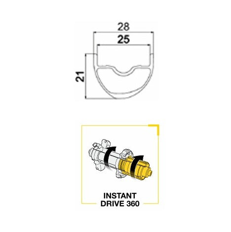 MAVIC ALLROAD 1 DISC Tubeless Ready Laufradsatz (Center Lock)