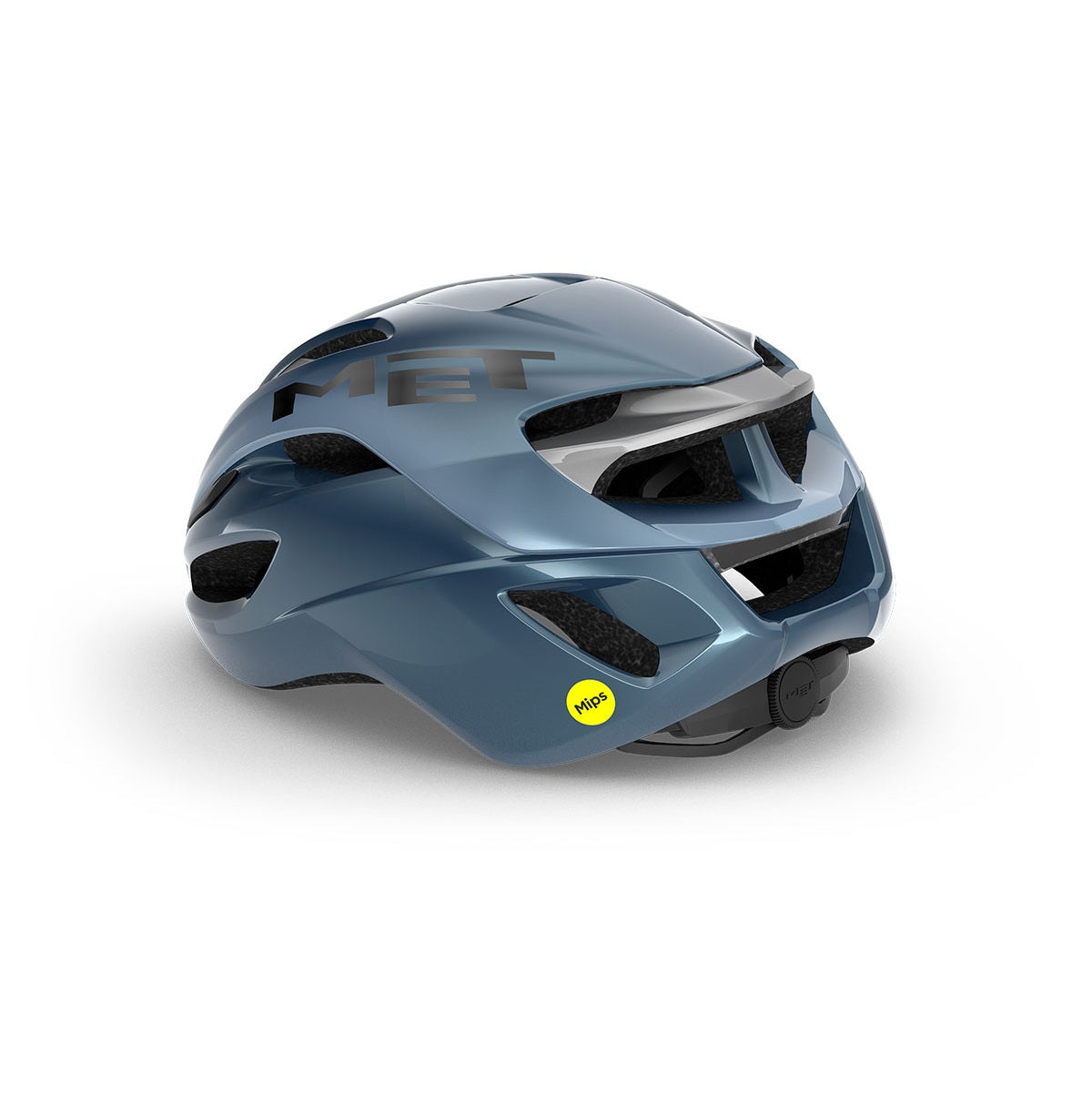 Helm Straße MET RIVALE MIPS Silber