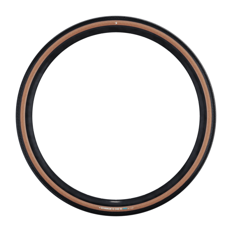 Reifen SCHWALBE G-ONE RS PRO ADDIX Race V-Guard 700x40C Tubeless Ready Beige