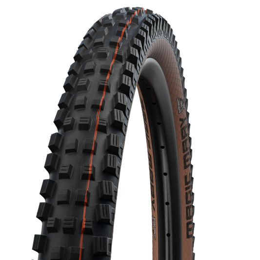 Reifen SCHWALBE MAGIC MARY 29x2.40 ADDIX SOFT SUPERGRAVITY Tubeless Ready Weich Schwarz/Braun