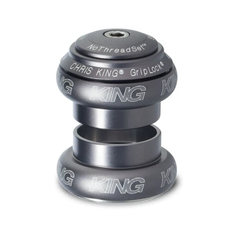 Externer Steuersatz CHRIS KING NOTHREADSET 1" EC30 Grau
