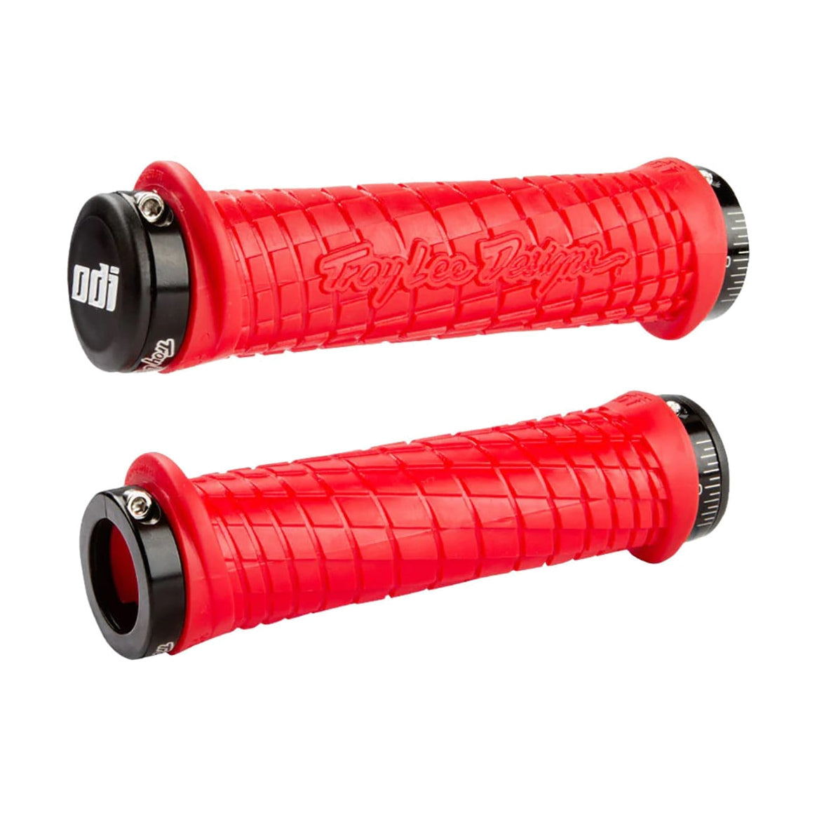 Grips ODI TROY LEE DESIGNS Lock-On 130 mm Rot