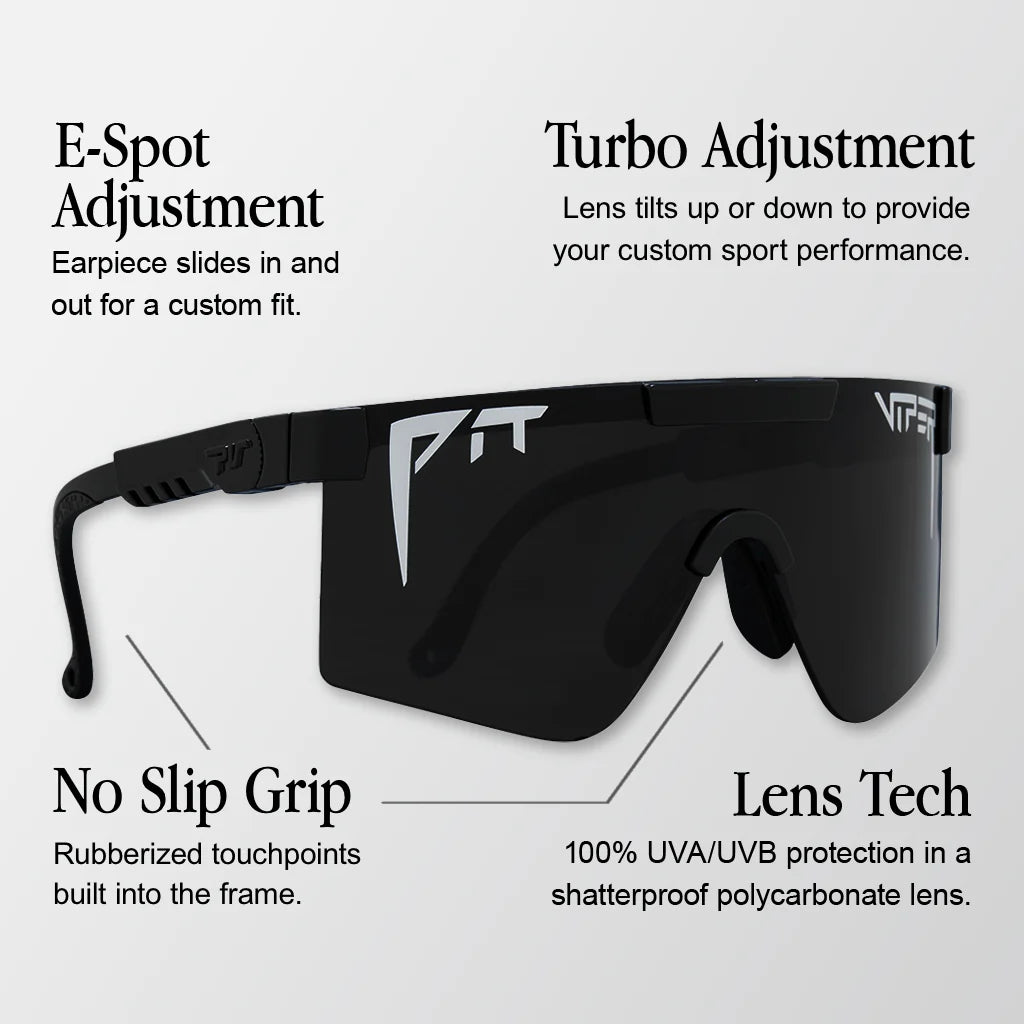 PIT VIPER THE PRIDE ORIGINAL 2.0 WIDE HDPV Polarisiert Rainbow Brille