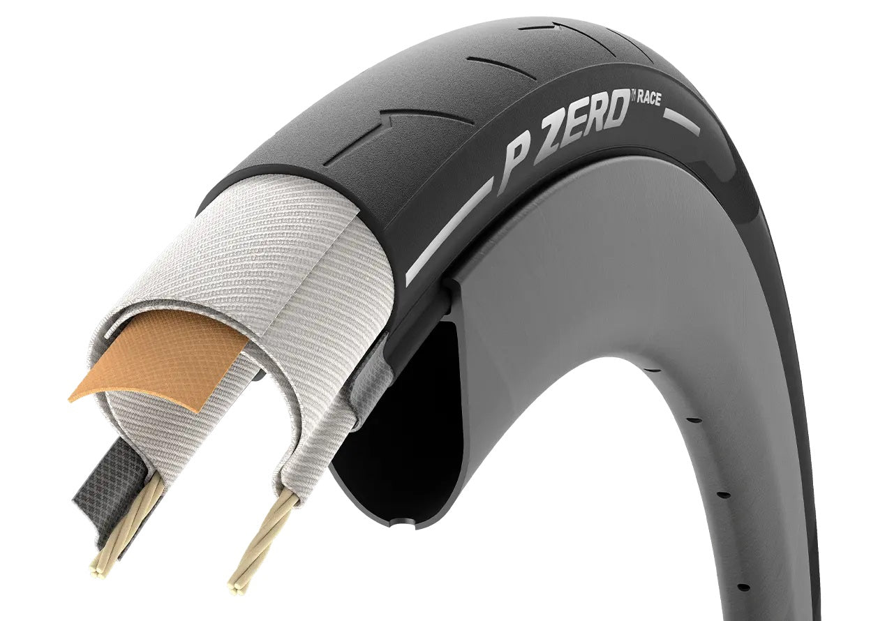Reifen PIRELLI P ZERO RACE 700x26c TubeType Türkis