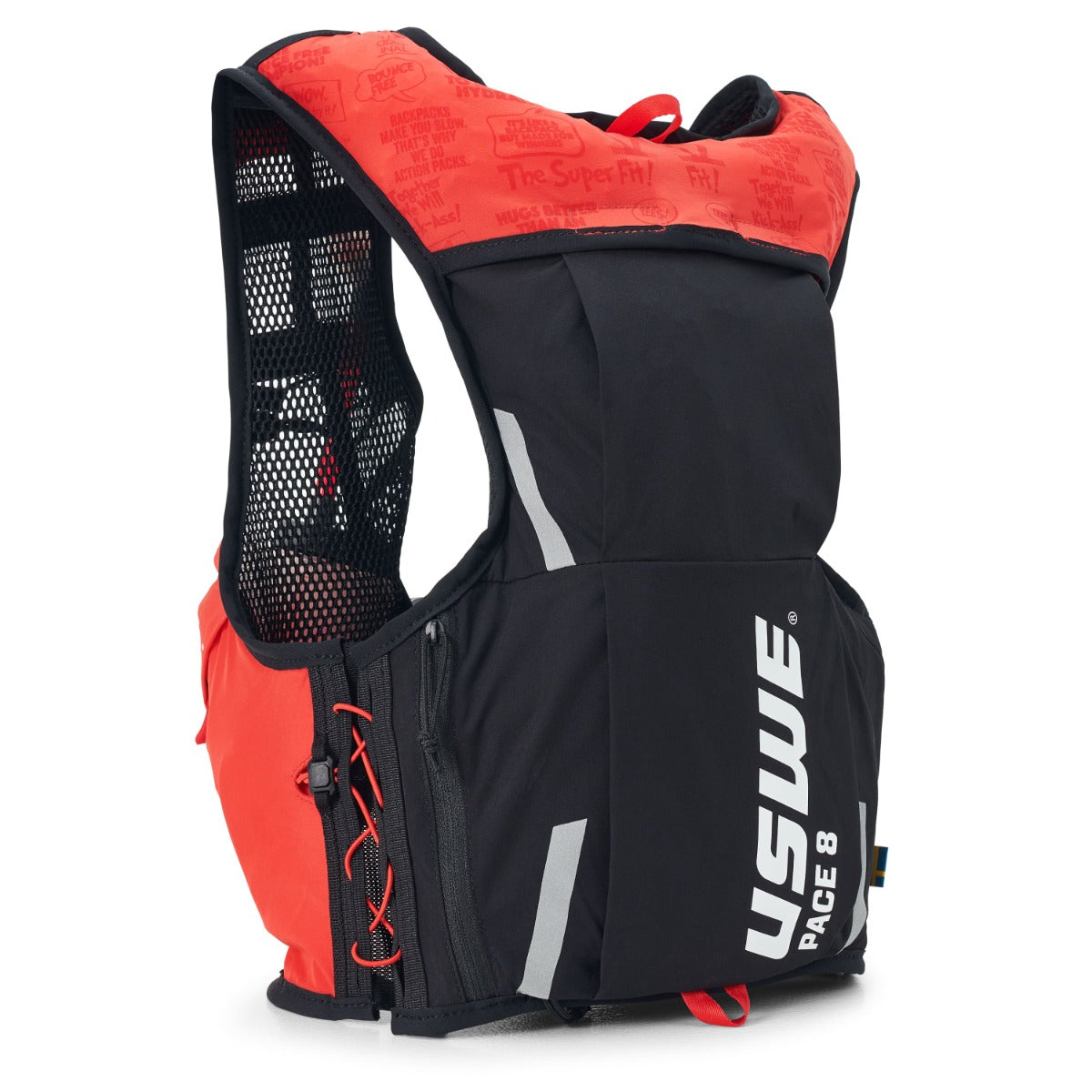 USWE PACE 8 L Trinkjacke Rot