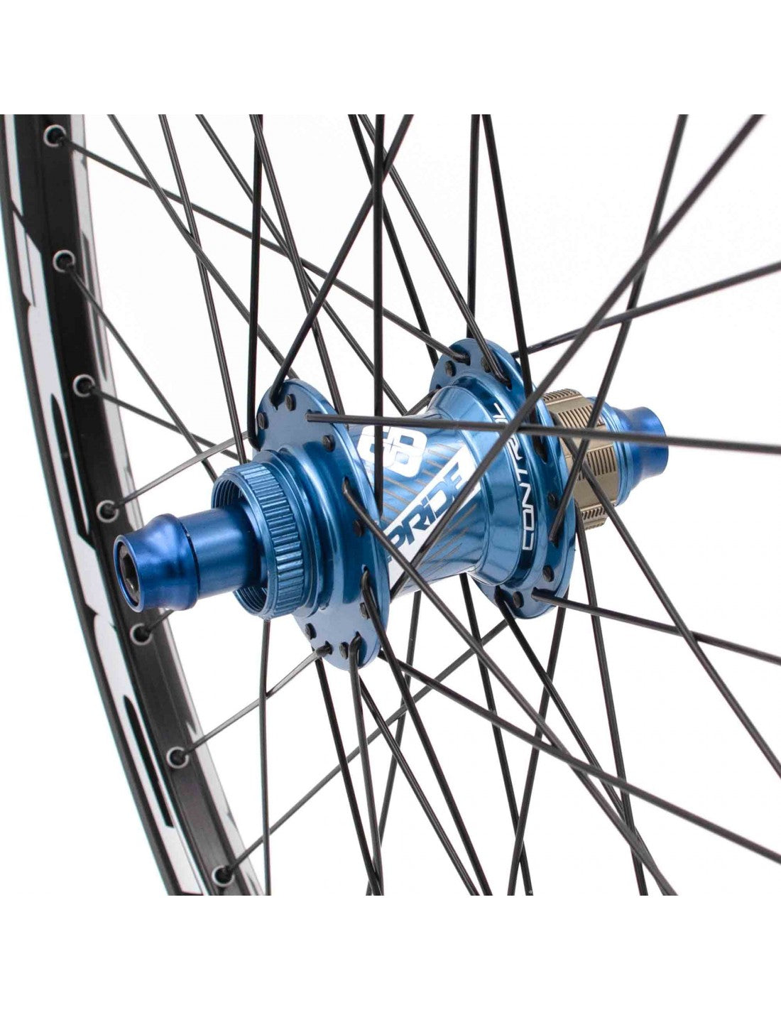 Laufradsatz PRIDE 24" (507mm) Control V1 V-Brake/Disc Achsen 20/10mm Blau
