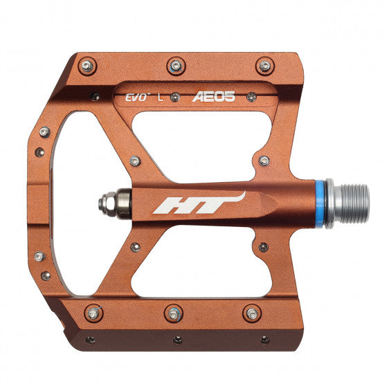 HT COMPONENTS EVO+ AE05 Bronze Flat Pedals