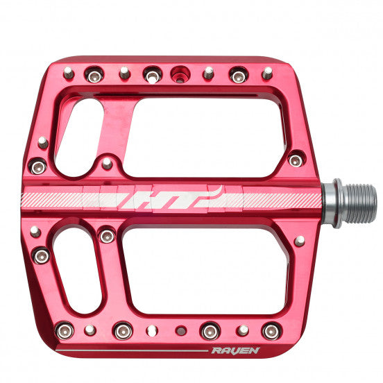 Plattformpedale HT COMPONENTS RAVEN ANS 12 Rot – Probikeshop
