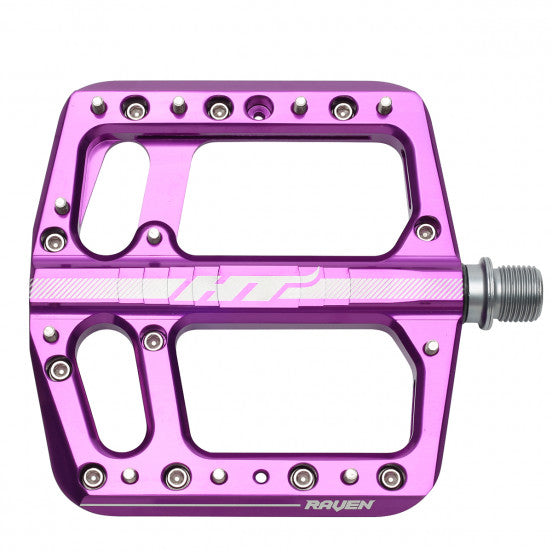 Pedale flach HT COMPONENTS RAVEN ANS 12 Violett