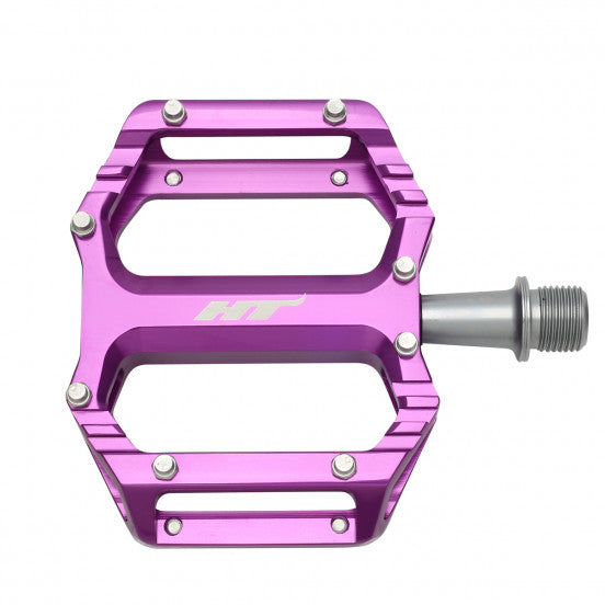 Flache Pedale HT COMPONENTS AR09 Violett