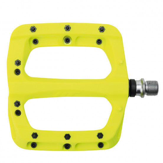 Flache Pedale HT COMPONENTS PA03A Gelb