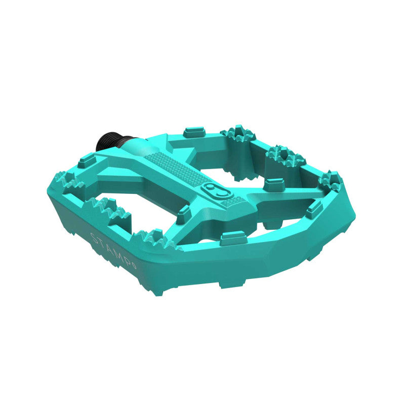 CRANKBROTHERS STAMP 0 Small Pedale flach Türkis
