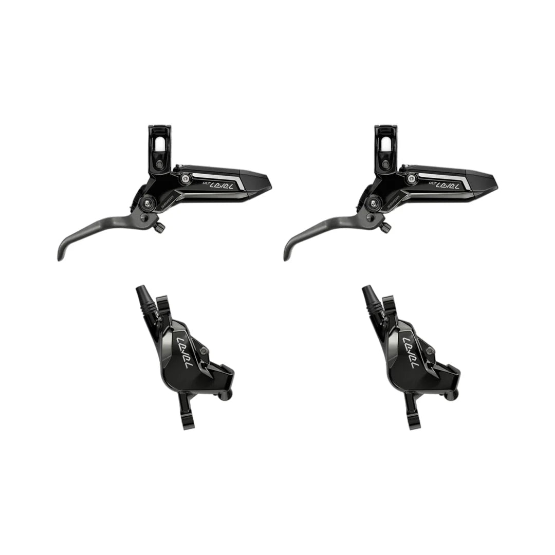 Paar SRAM LEVEL ULTIMATE STEALTH 2-Kolben-Bremsen Schwarz