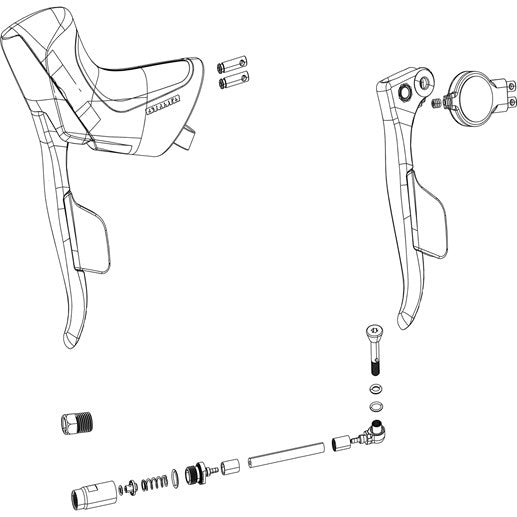 Schlauchverbindungskit Stealth-A-Magic SRAM rival ETAP AXS HRD