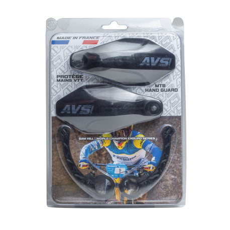 Handschutz AVS BASIC (Plastiklasche) Schwarz